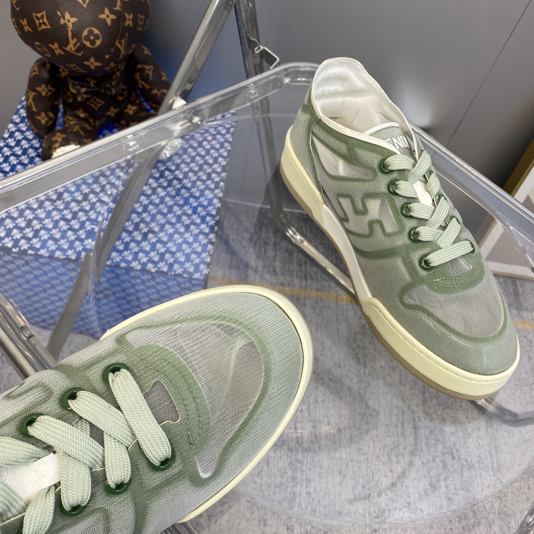 F design  Match lace -up sports shoes