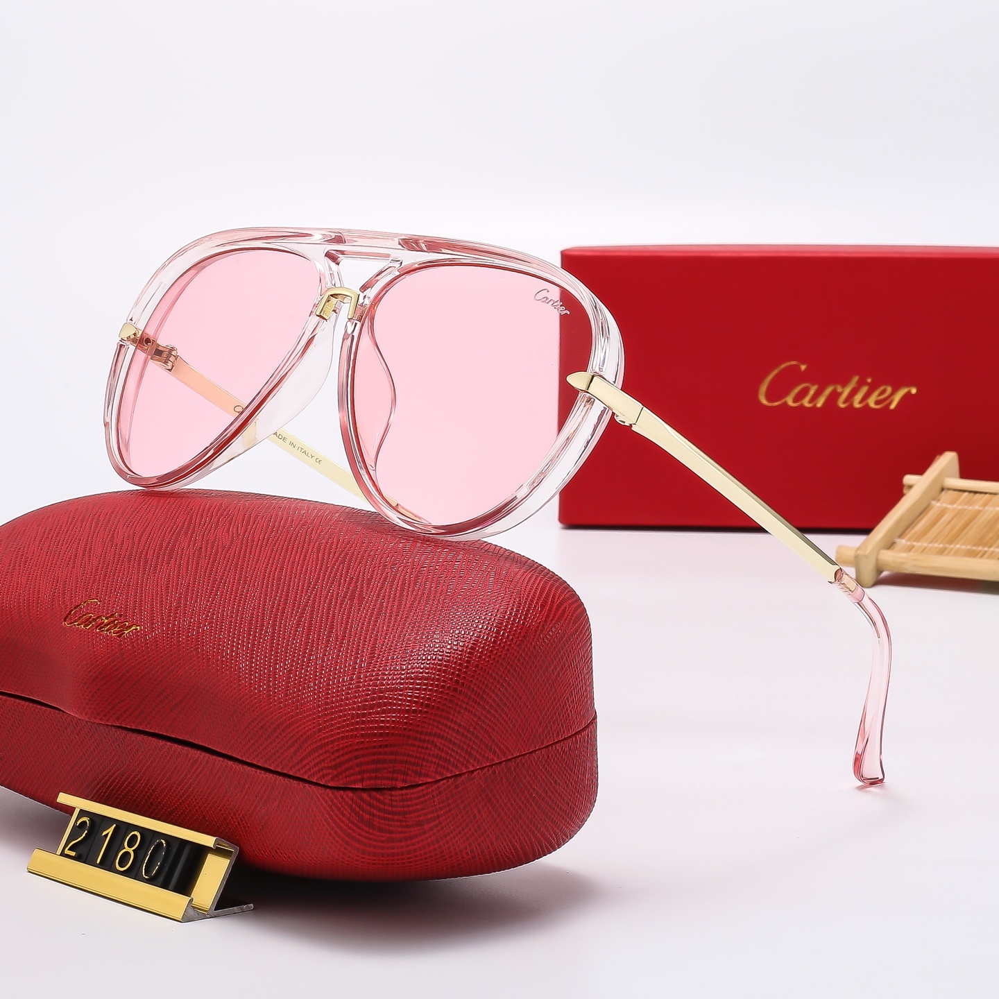 C design Fashion sunglasses runaway jelly series 2180