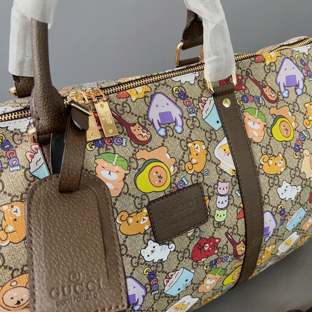 G design Printed Travel Bag Airport Bag Messenger Tote Bag