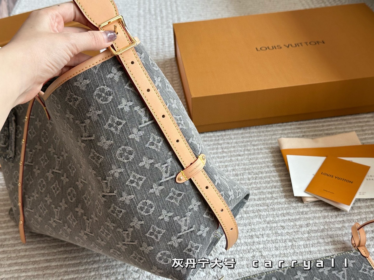 L  design classic versatile shopping bag