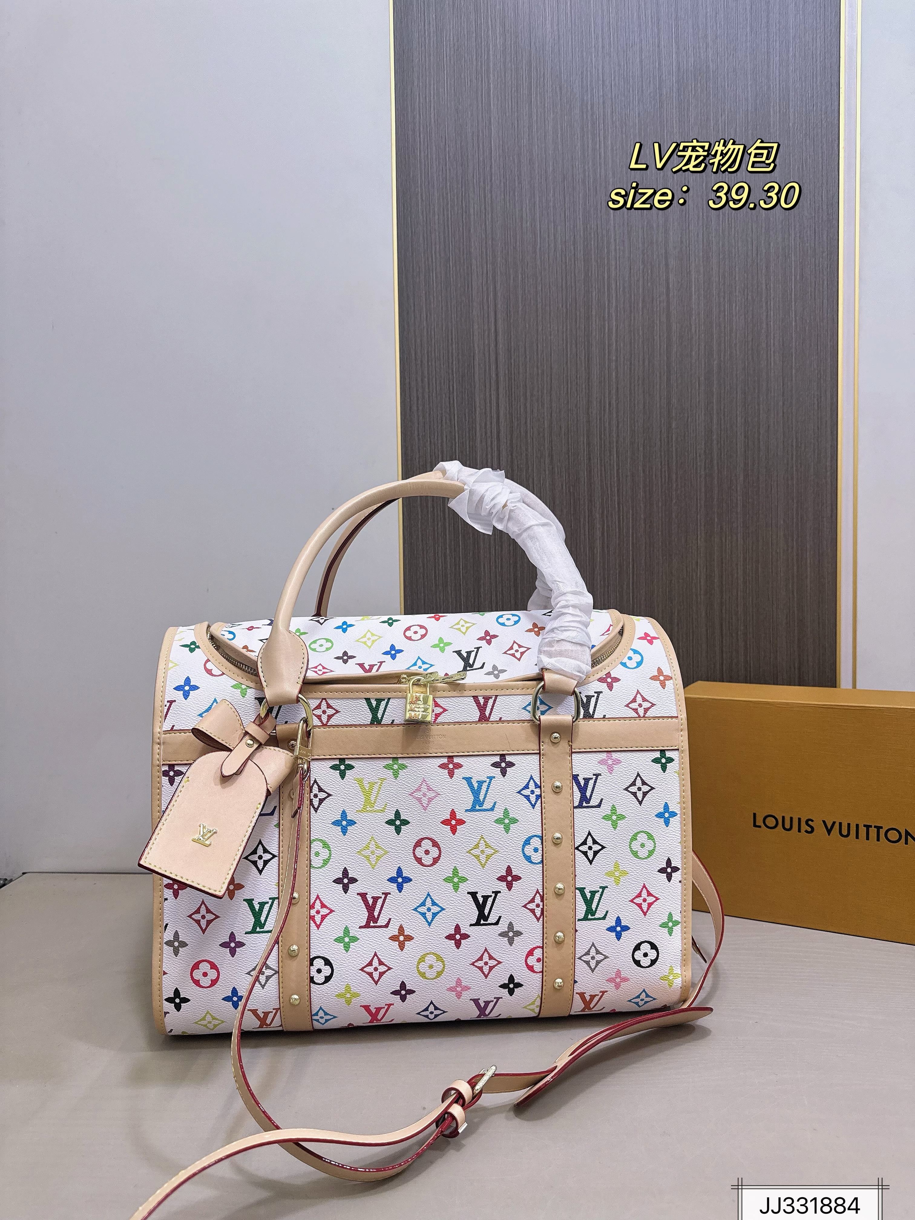 L design classic pet bag（Because the pet bag is too large, the logistics will charge an additional $25 for shipping. The price of this package includes the additional shipping fee.）