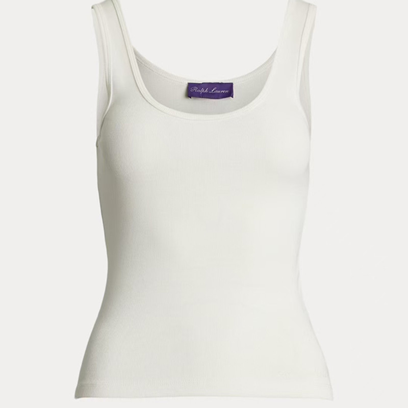 R2025 Summer Fashion New Women's Sleeveless Knitted Short Casual Versatile Tank Top