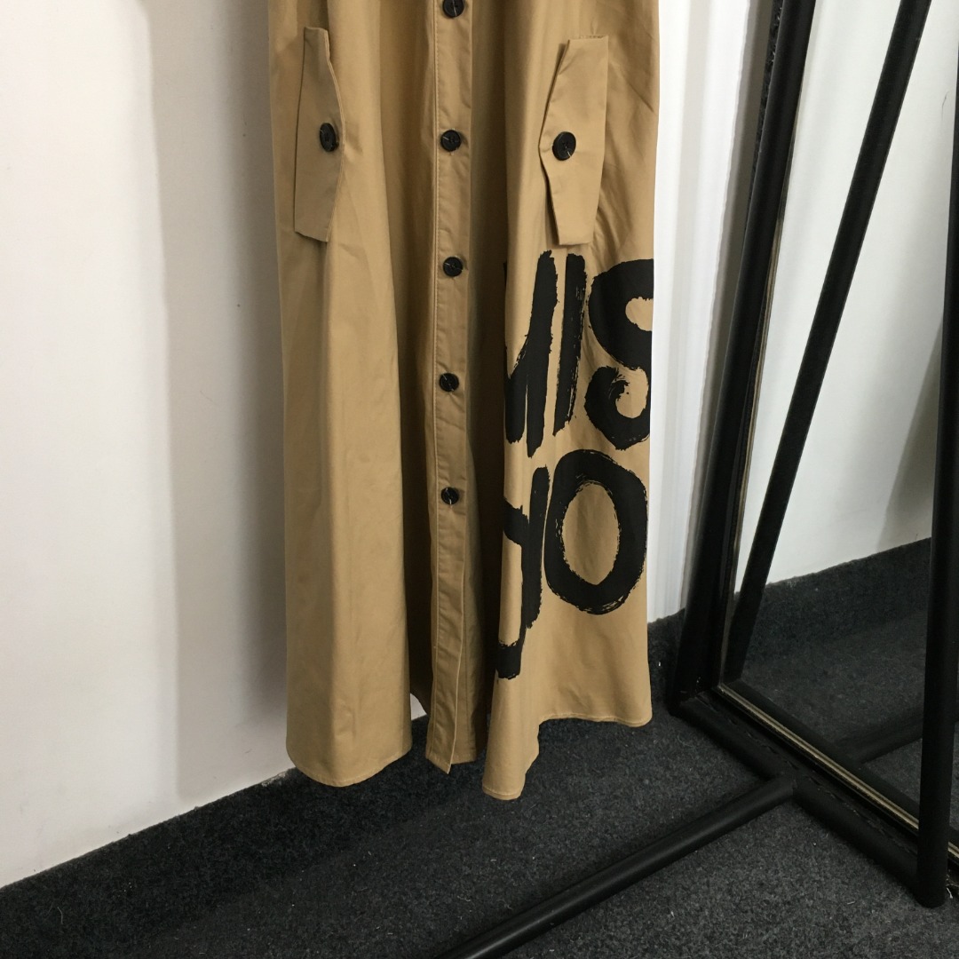 D new MISS printed waisted bubble short-sleeved dress