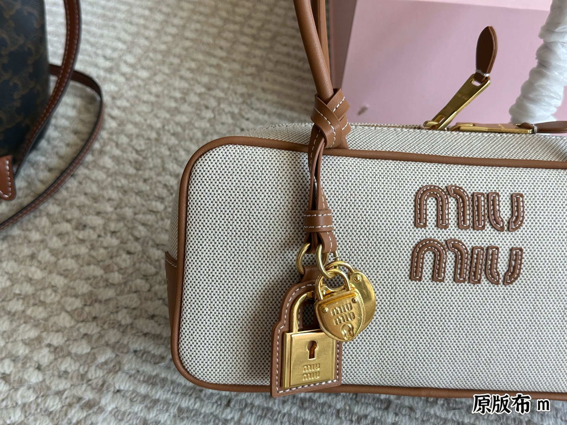 M Design New All-match Canvas Briefcase