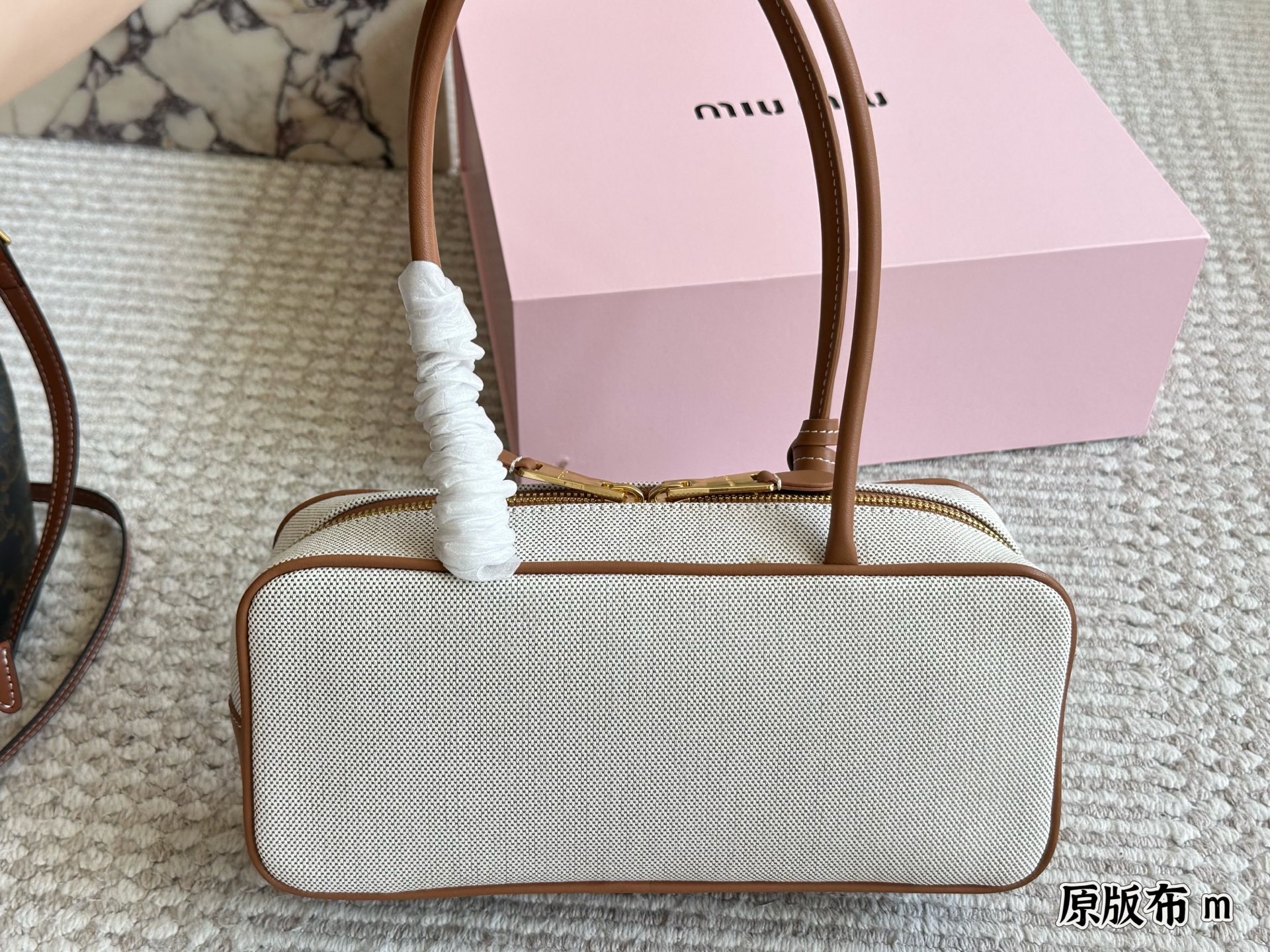 M Design New All-match Canvas Briefcase