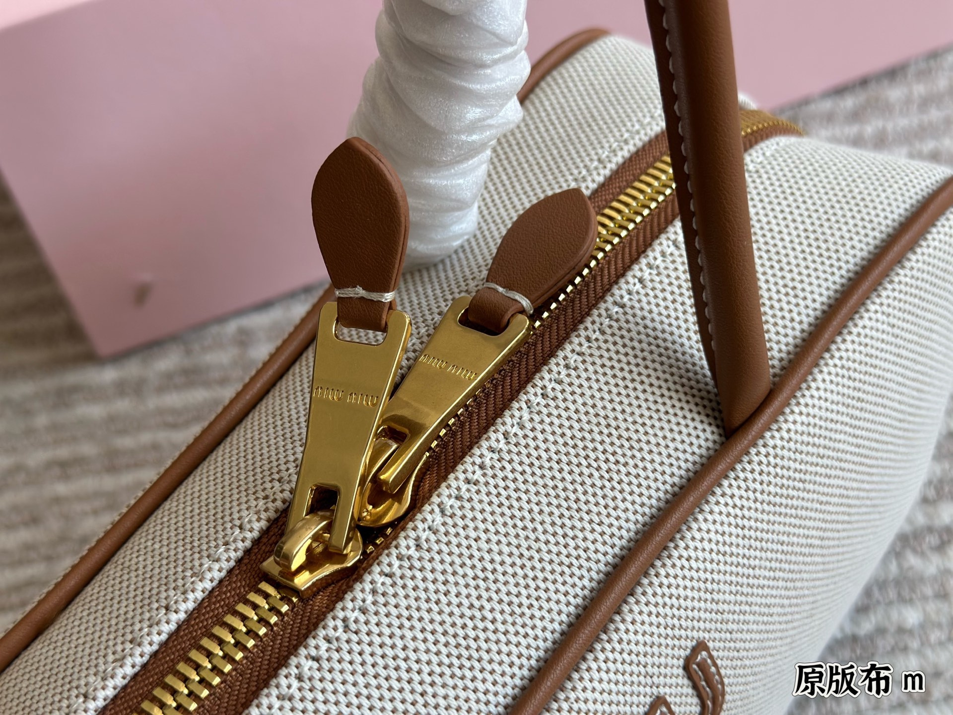 M Design New All-match Canvas Briefcase