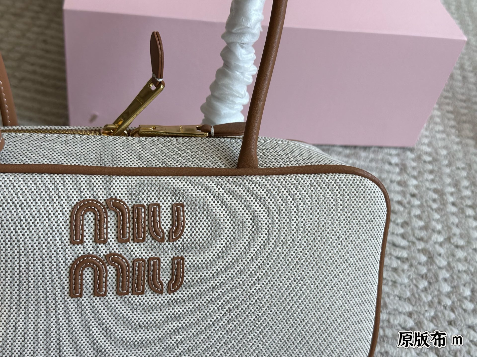 M Design New All-match Canvas Briefcase