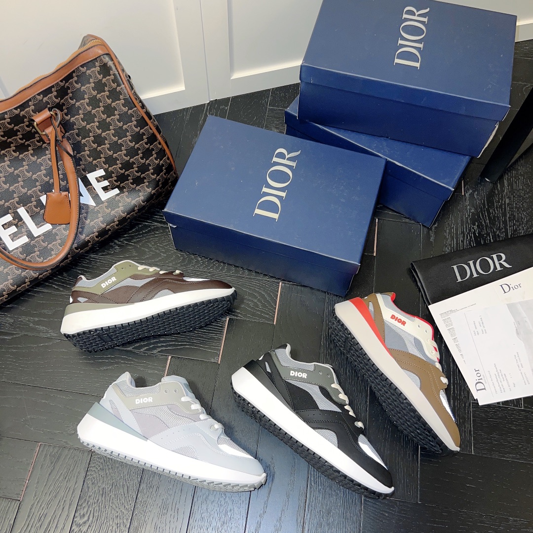 Dior B29 women sneakers thick sole casual shoes