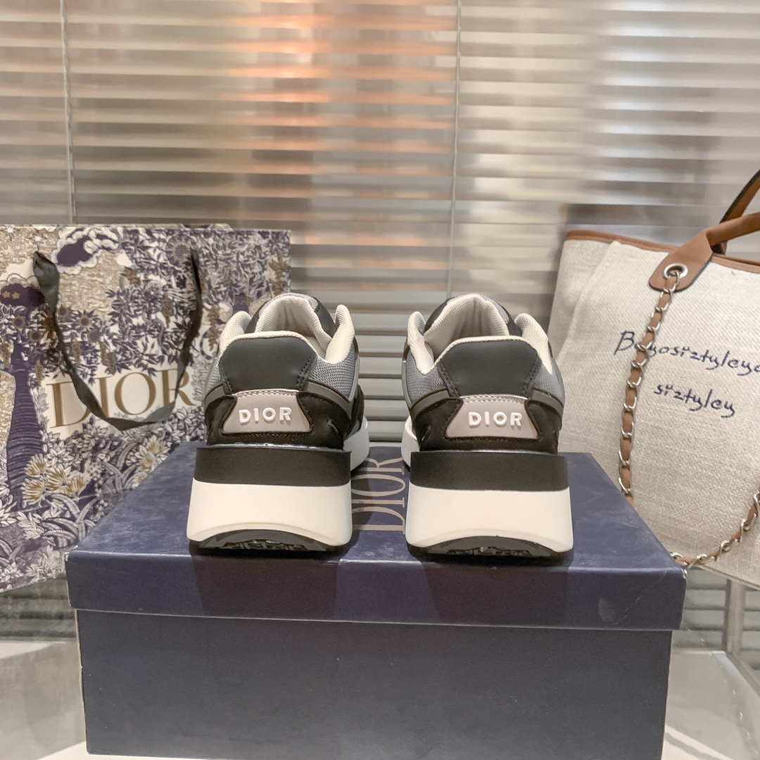 Dior new fluorescent sneakers casual shoes