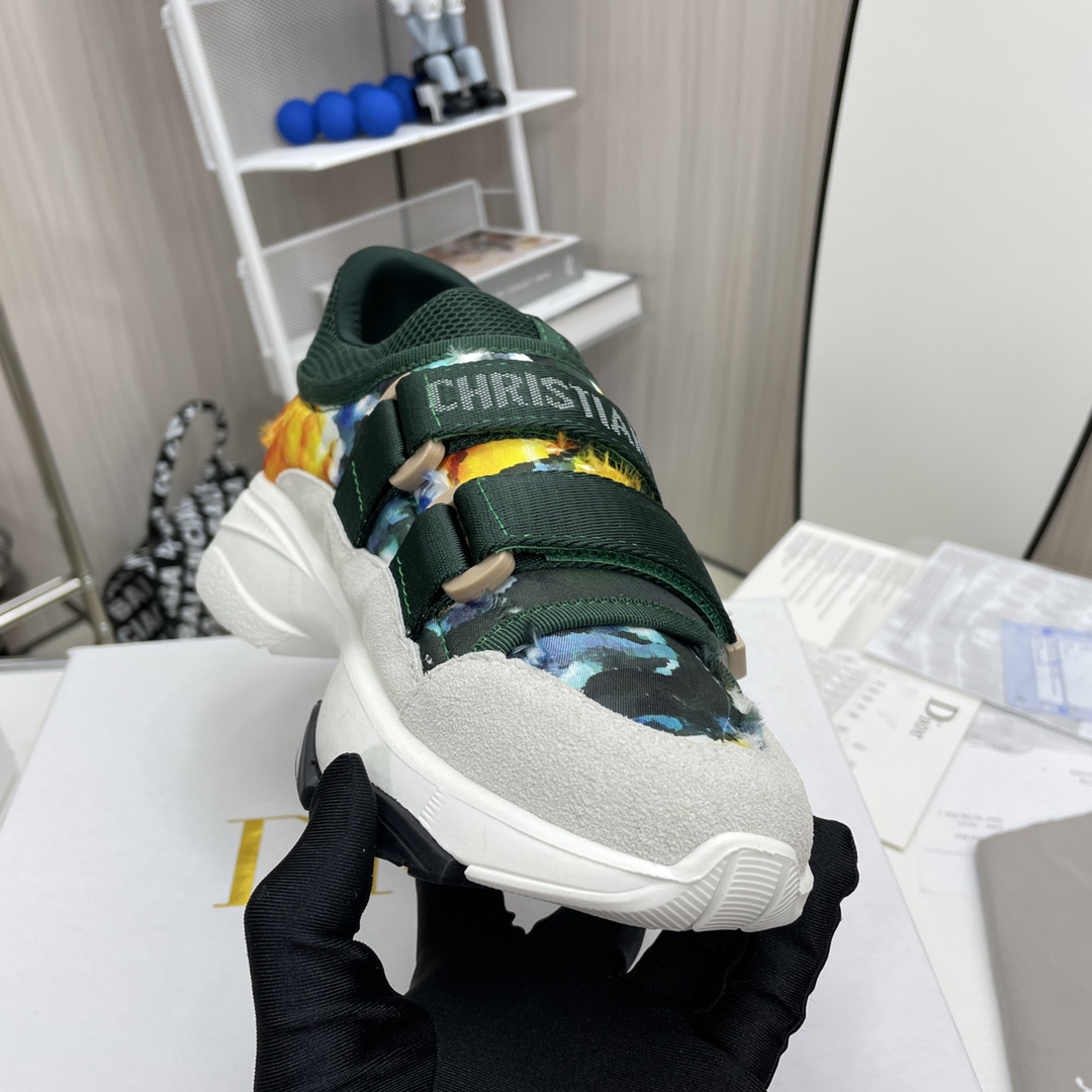 Dior D-wander velcro sneakers