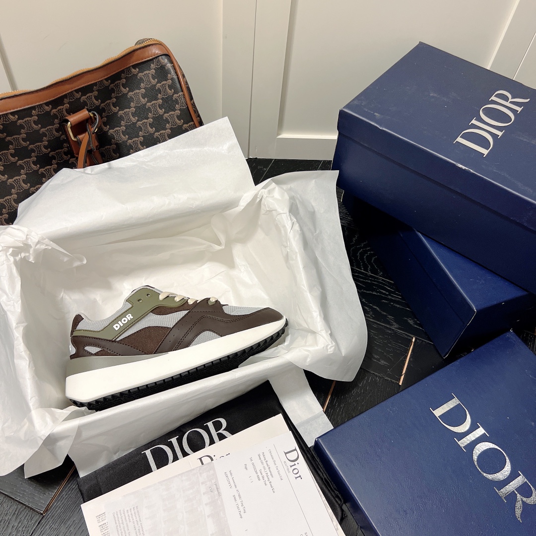 Dior B29 women sneakers thick sole casual shoes