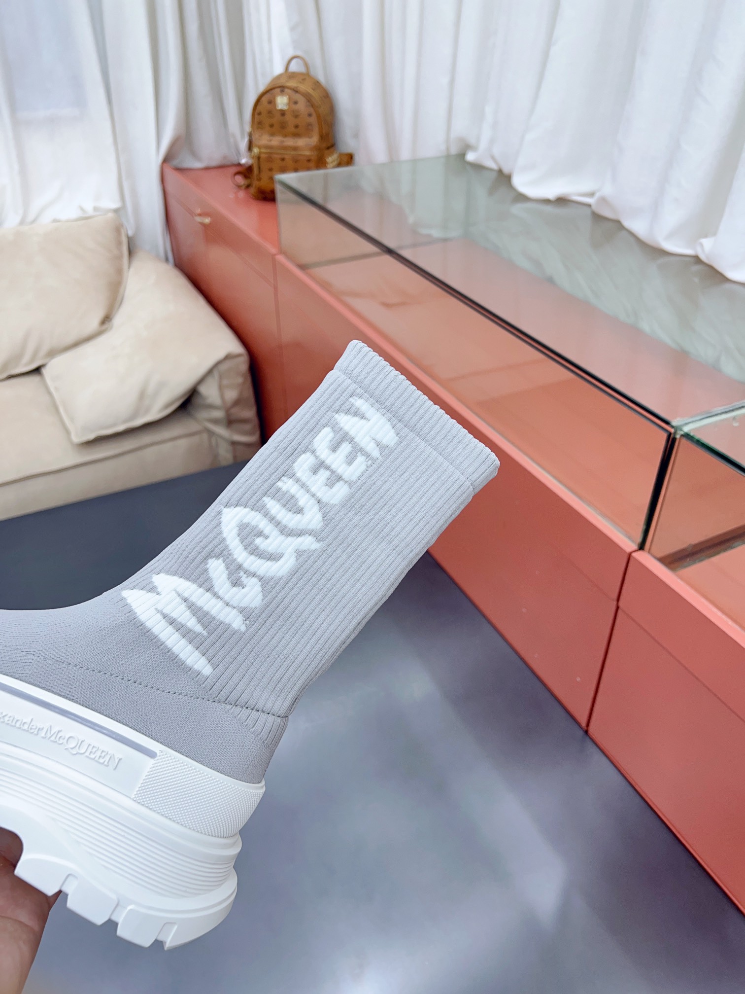 Alexander MCqueen SS New knited socking boots (unisex model)