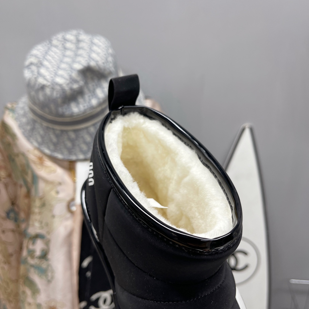 UGG new winter fleece slip-on snow boots