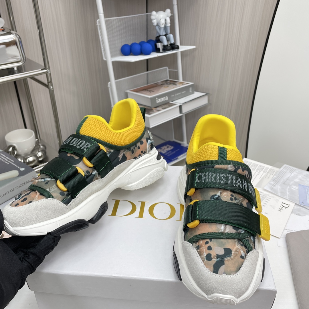 Dior D-wander velcro sneakers