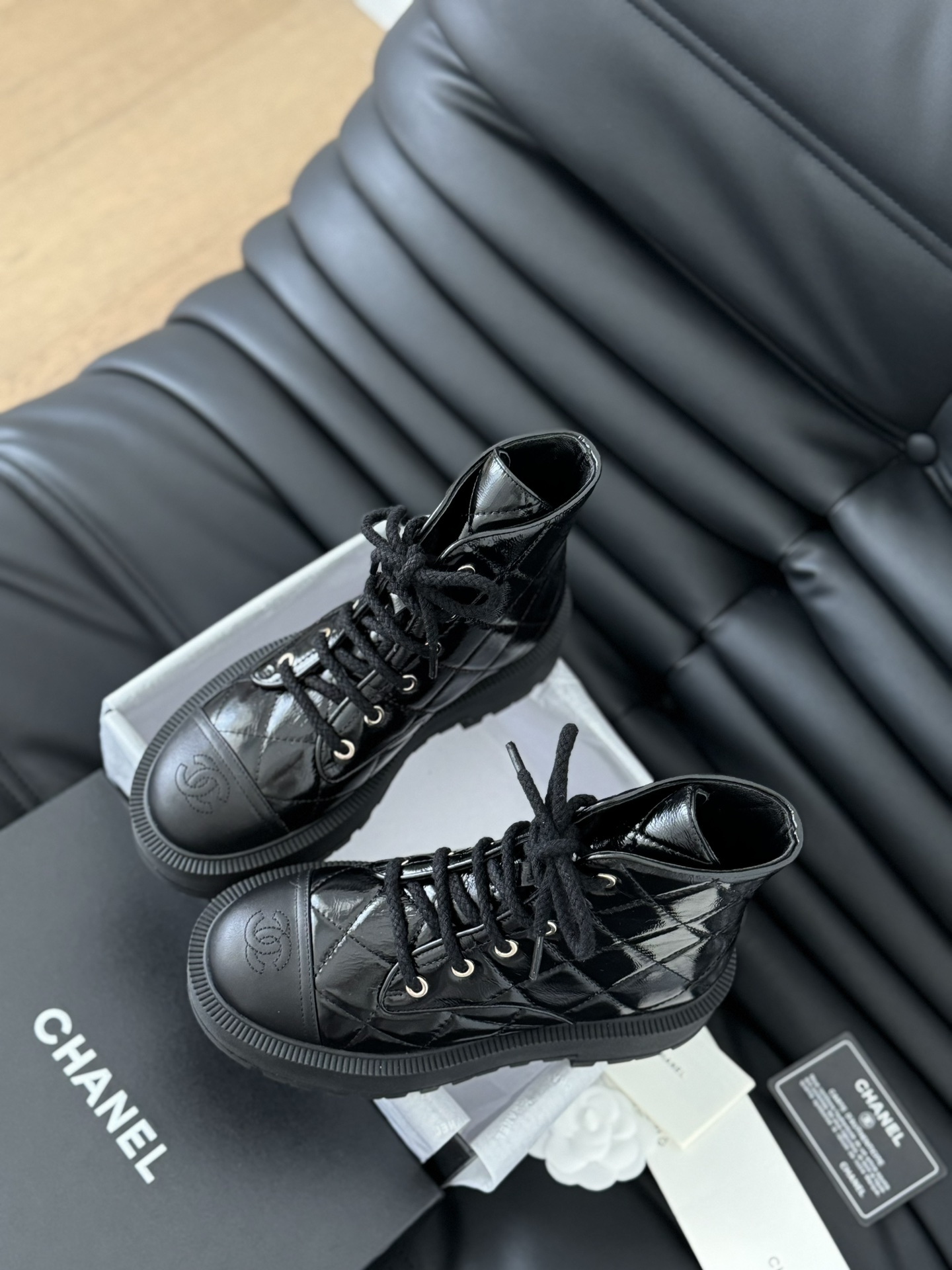 C design  Autumn-Winter 24 Couture Mid-Calf Boots