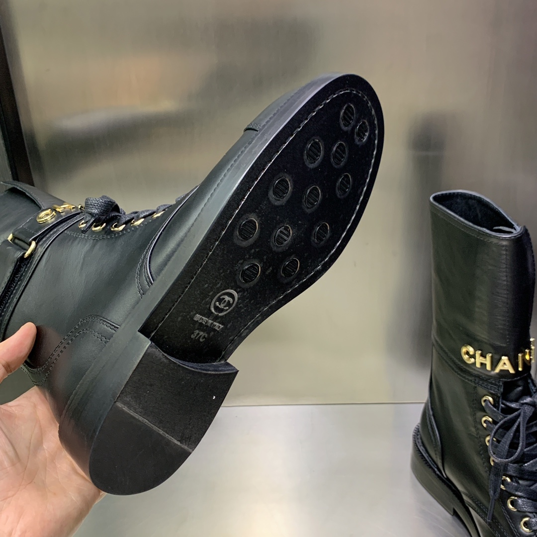 C design  2022 new winter short ankle boots (real leather)