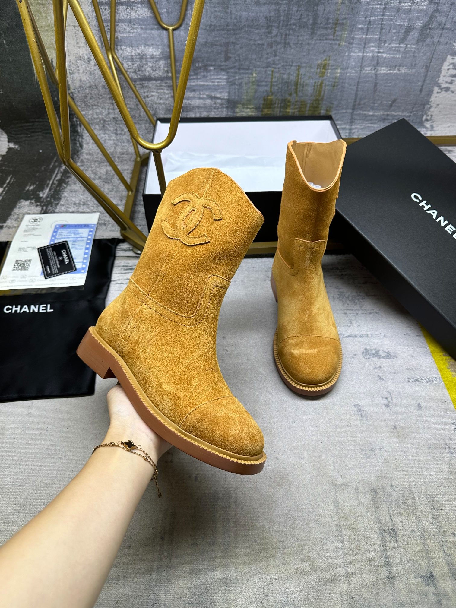 C Design ankle boots rider boots