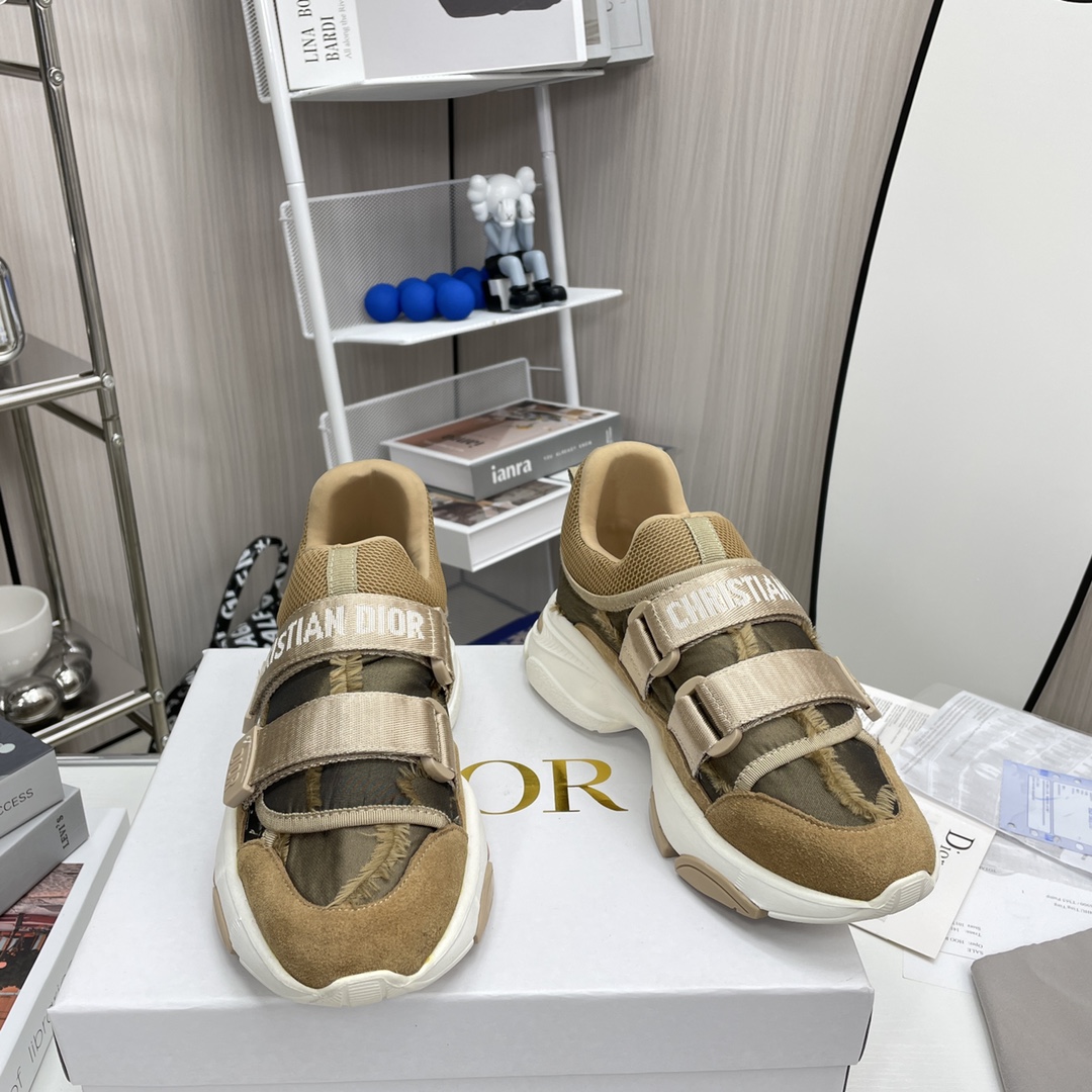Dior D-wander velcro sneakers