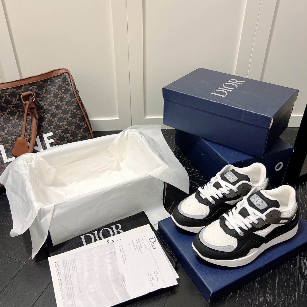Dior B29 women sneakers thick sole casual shoes