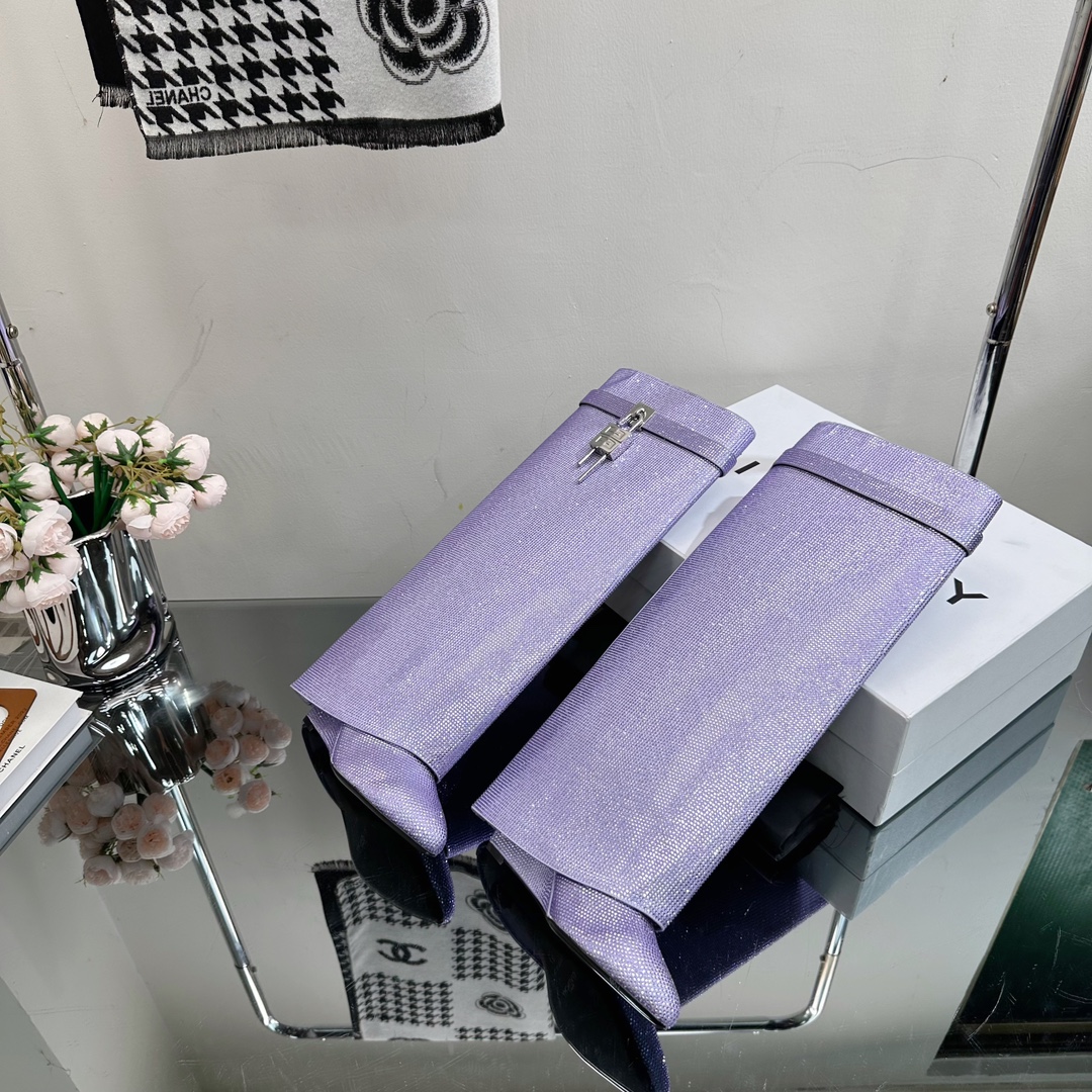 GIvenchy New Trousers Boots high quality rhinestone & metal locker