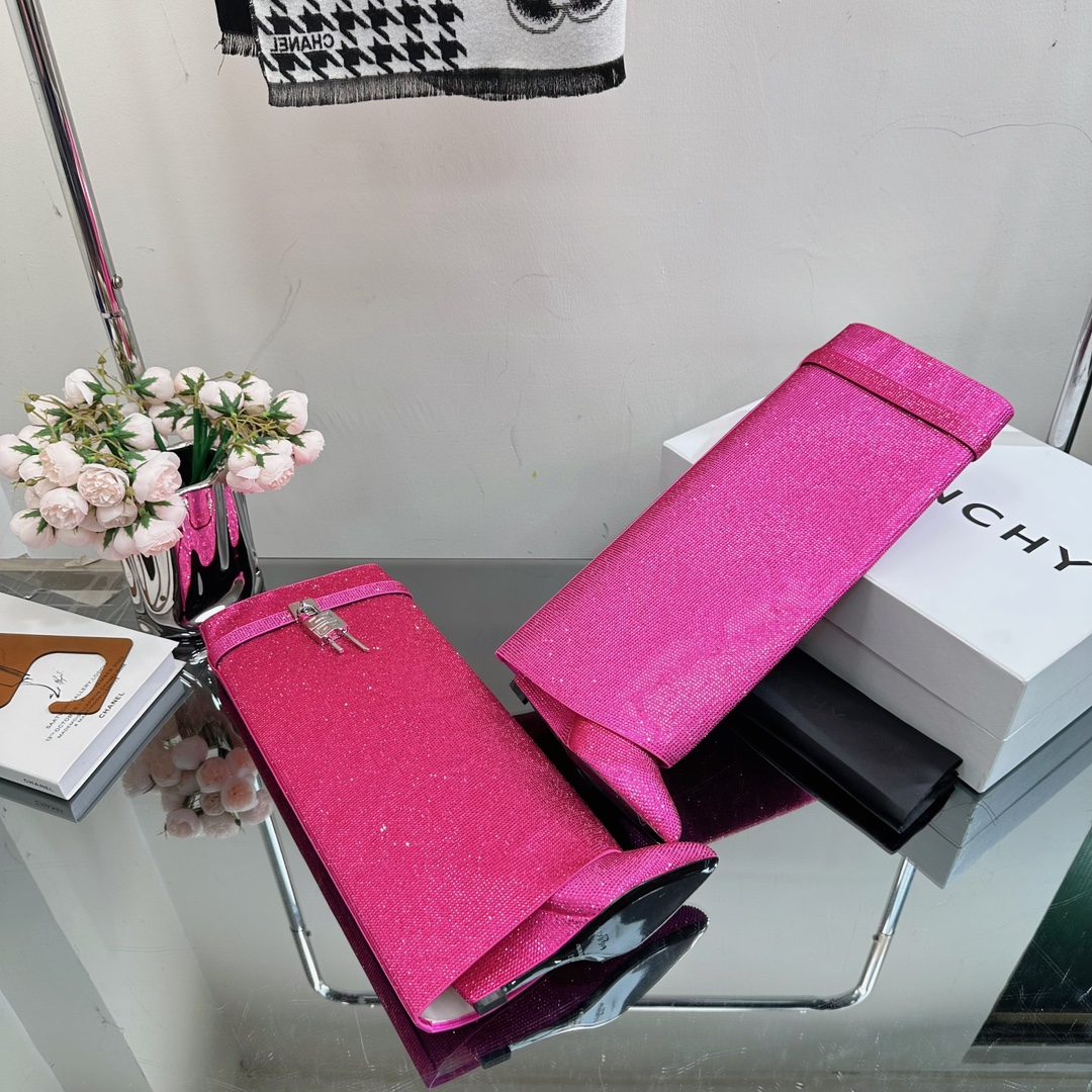 GIvenchy New Trousers Boots high quality rhinestone & metal locker