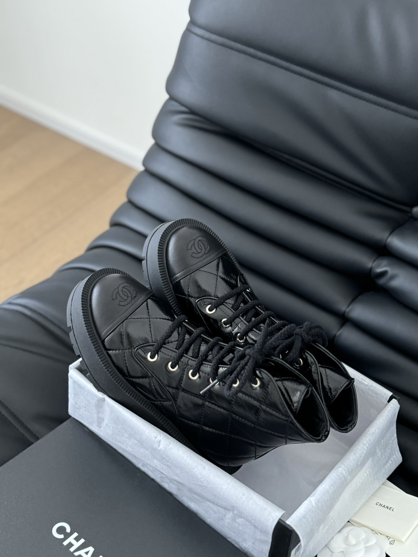 C design  Autumn-Winter 24 Couture Mid-Calf Boots