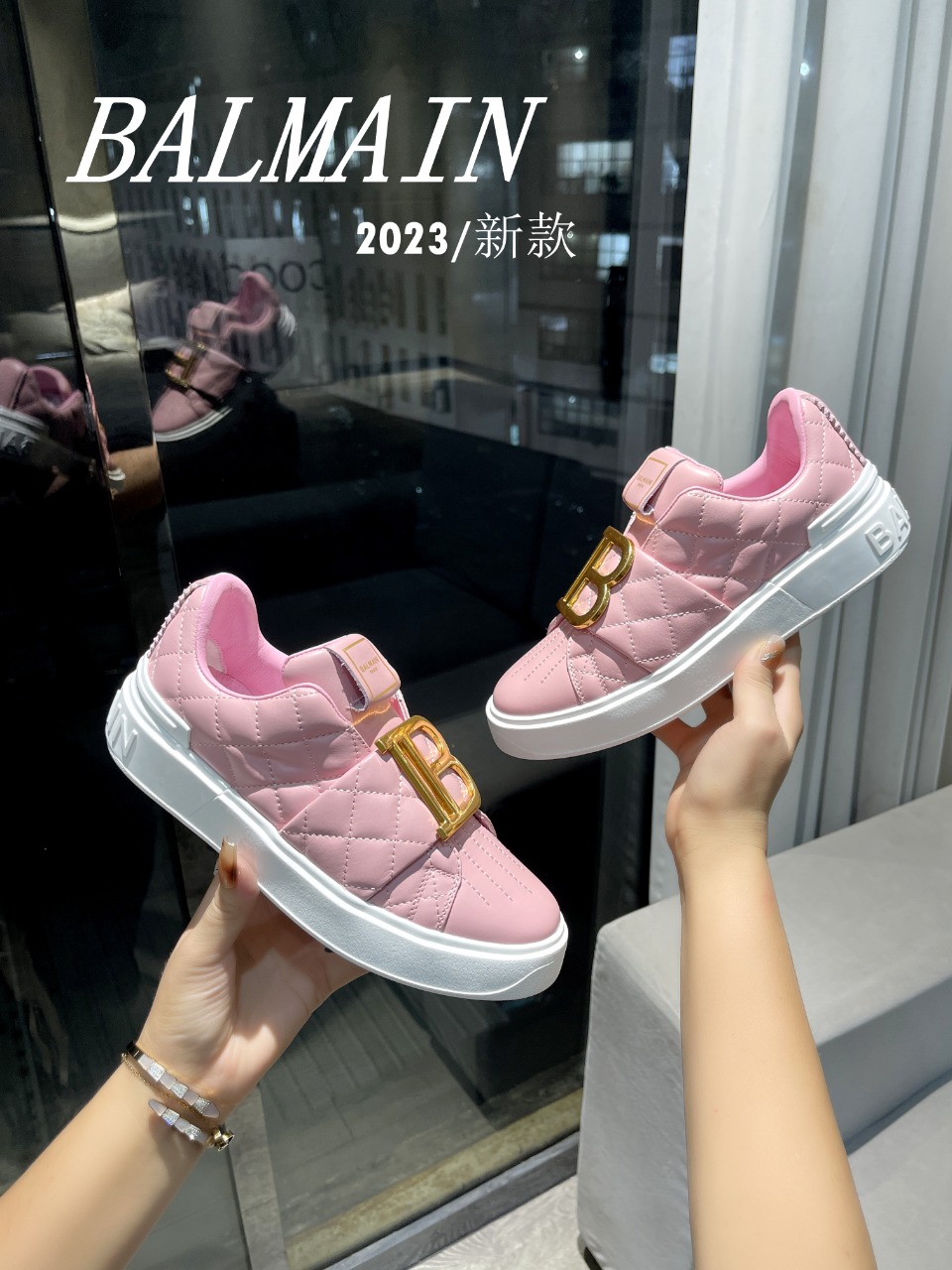 Balmain 2023 Latest Spring/Summer Classic Sneakers Women