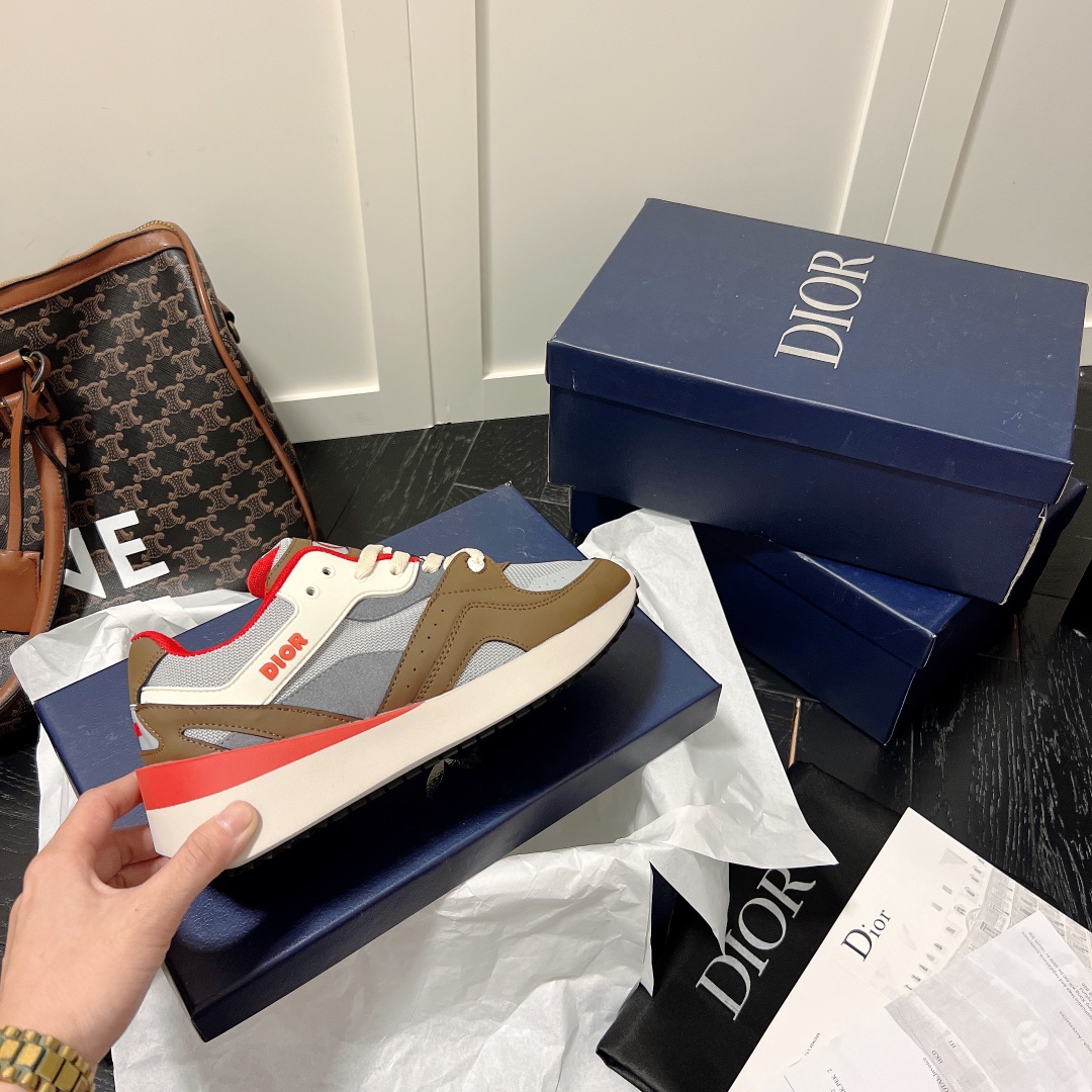 Dior B29 women sneakers thick sole casual shoes