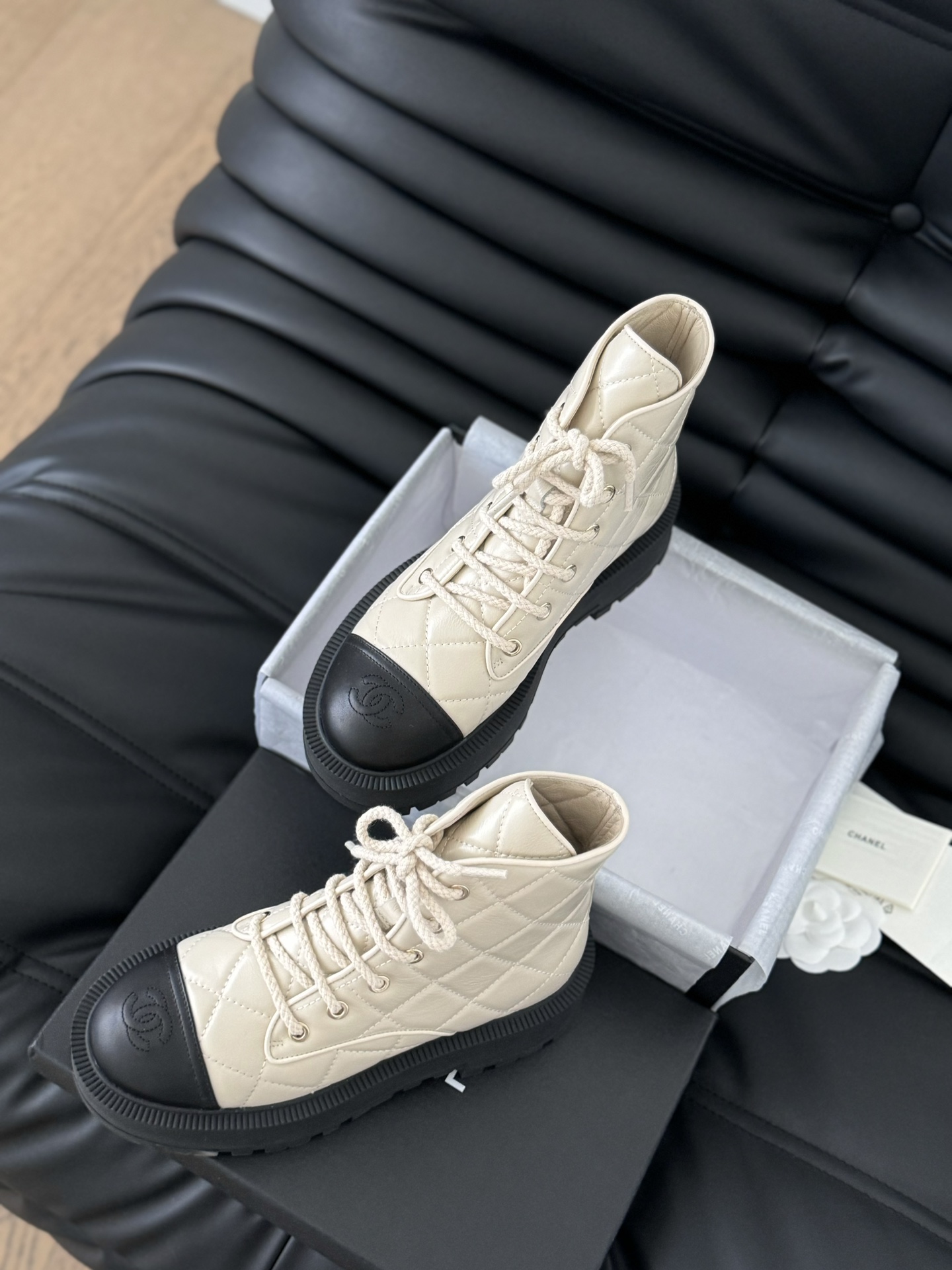 C design  Autumn-Winter 24 Couture Mid-Calf Boots