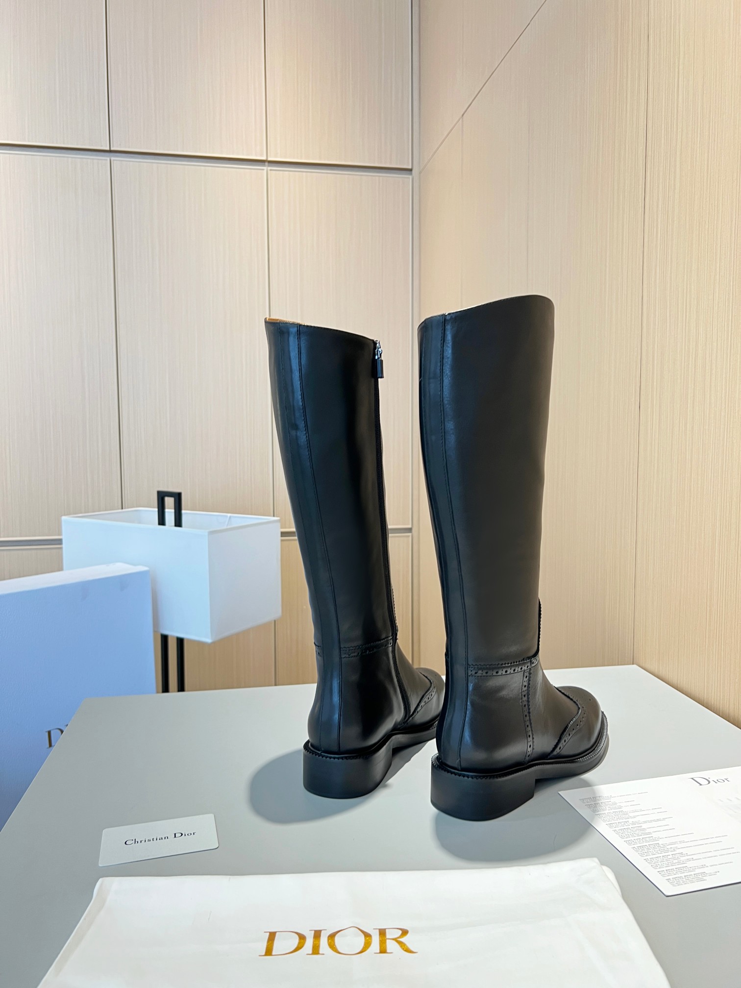 D design brogue knight boots