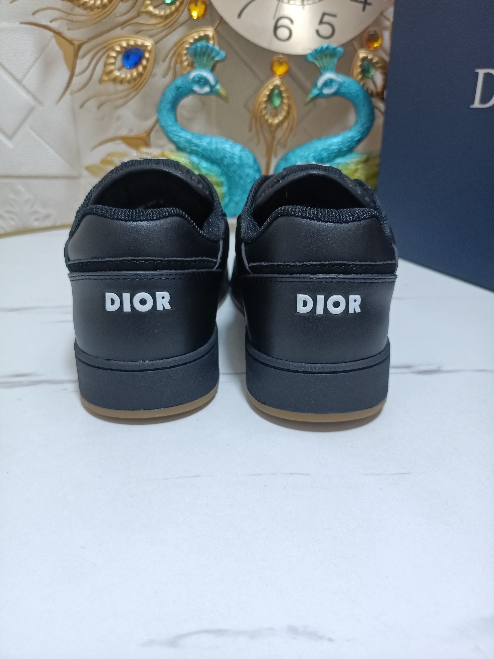 Dior couple high top B27 casual sneakers