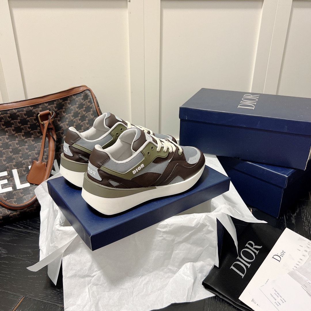 Dior B29 women sneakers thick sole casual shoes