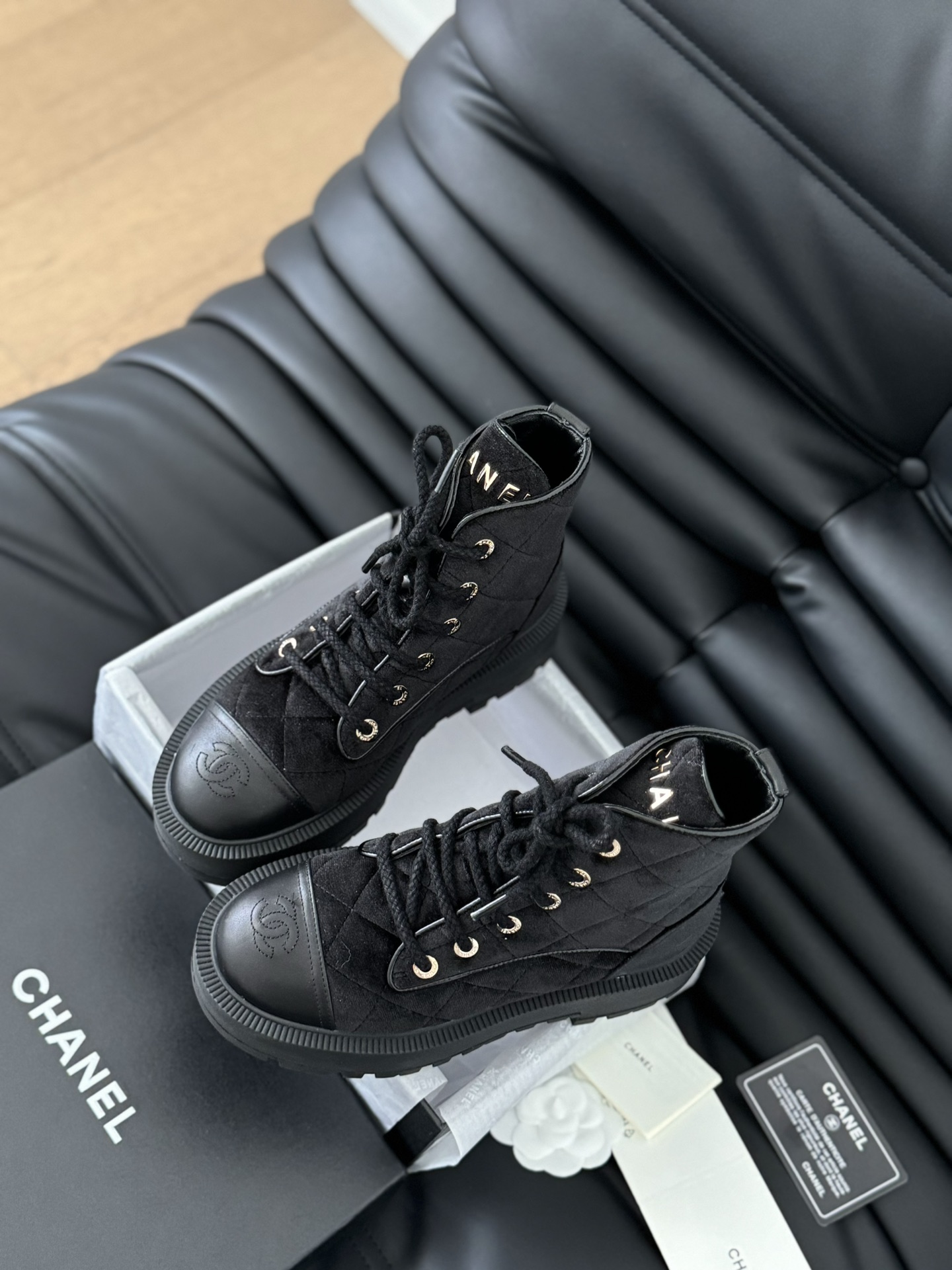 C design  Autumn-Winter 24 Couture Mid-Calf Boots