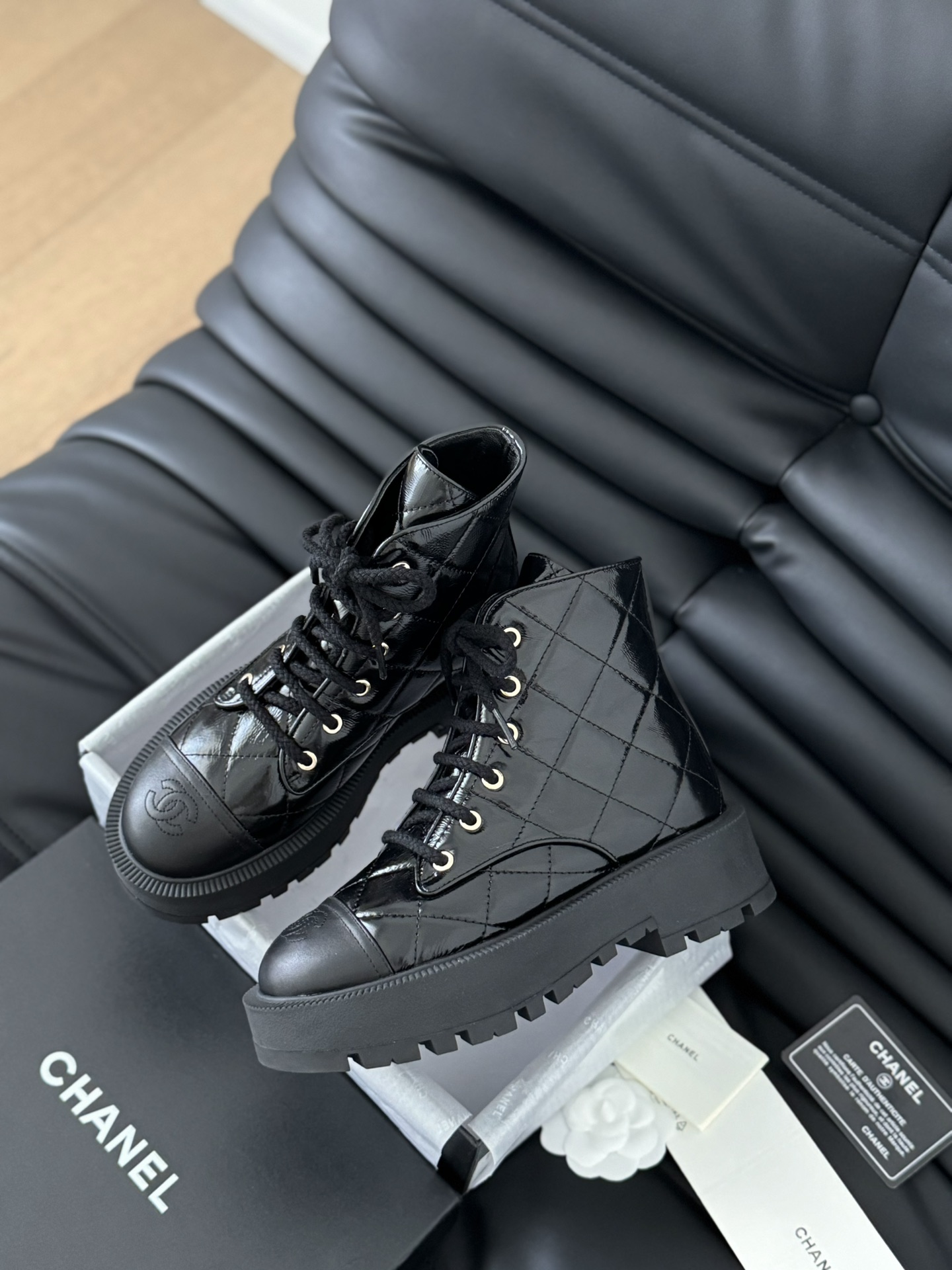 C design  Autumn-Winter 24 Couture Mid-Calf Boots