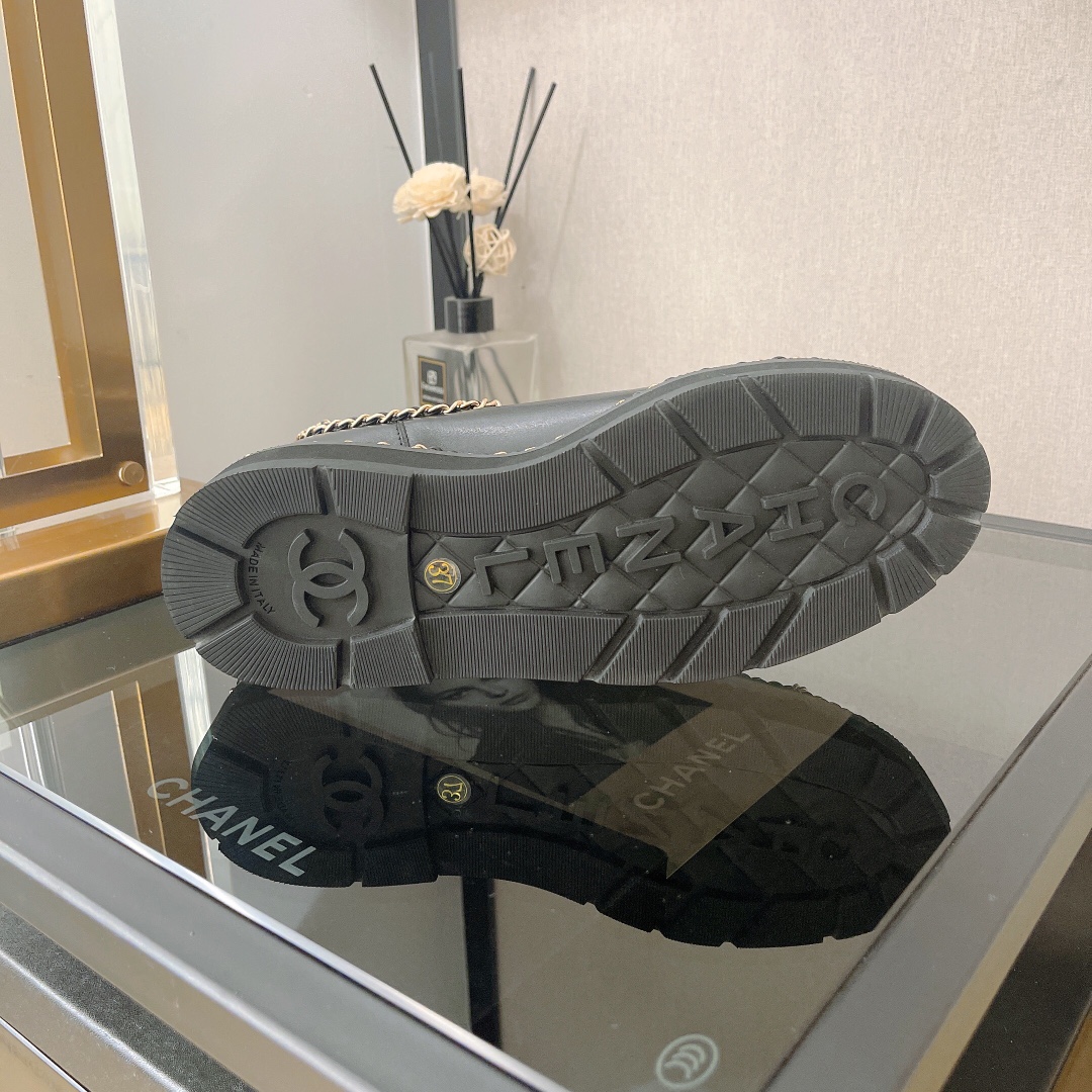 C design  counter latest small fragrance chain boots series