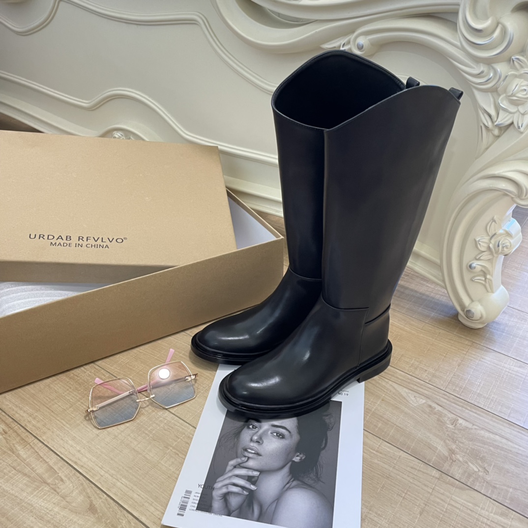 JIL SANDER autumn & winter riders high boots