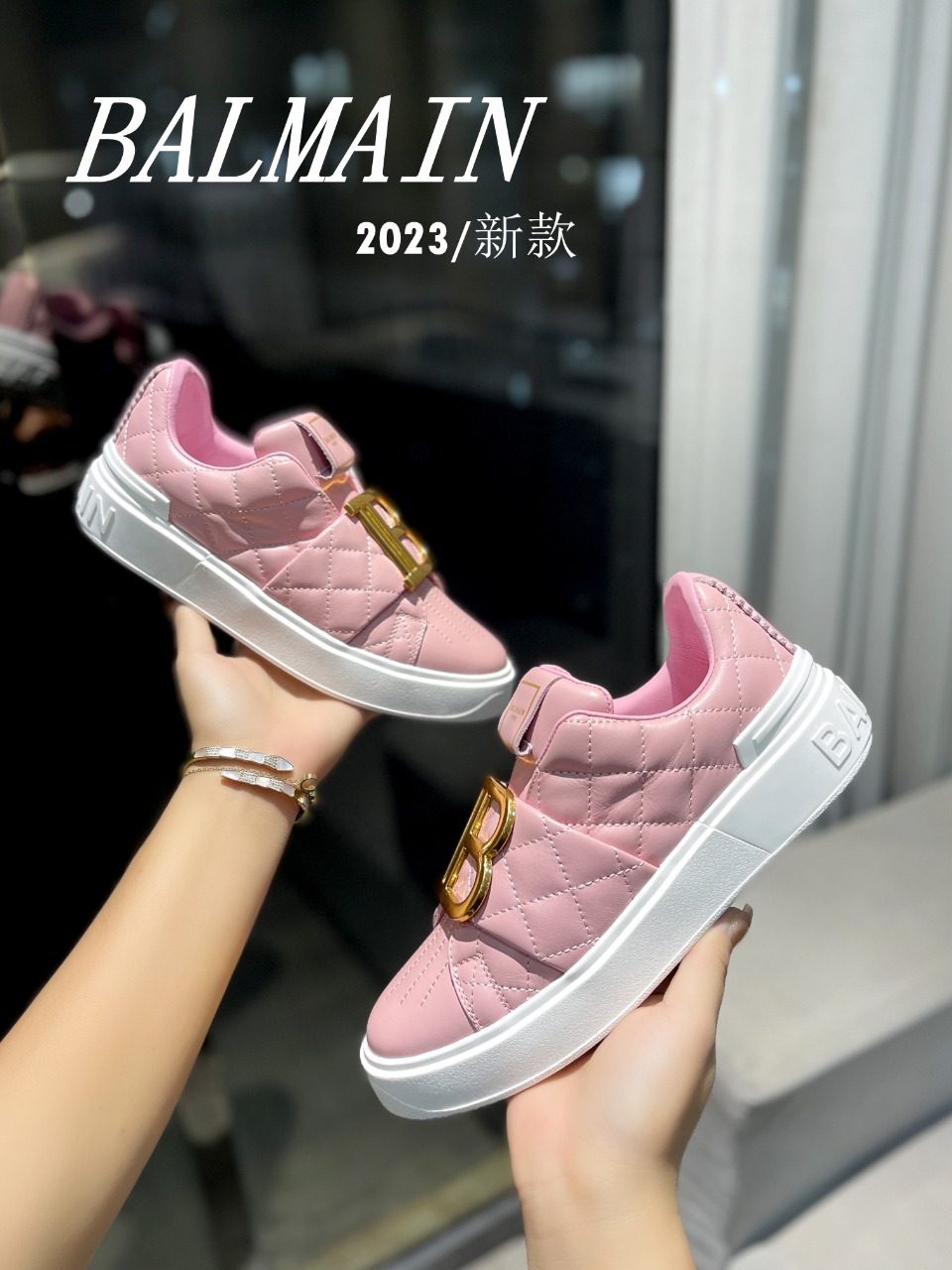 Balmain 2023 Latest Spring/Summer Classic Sneakers Women