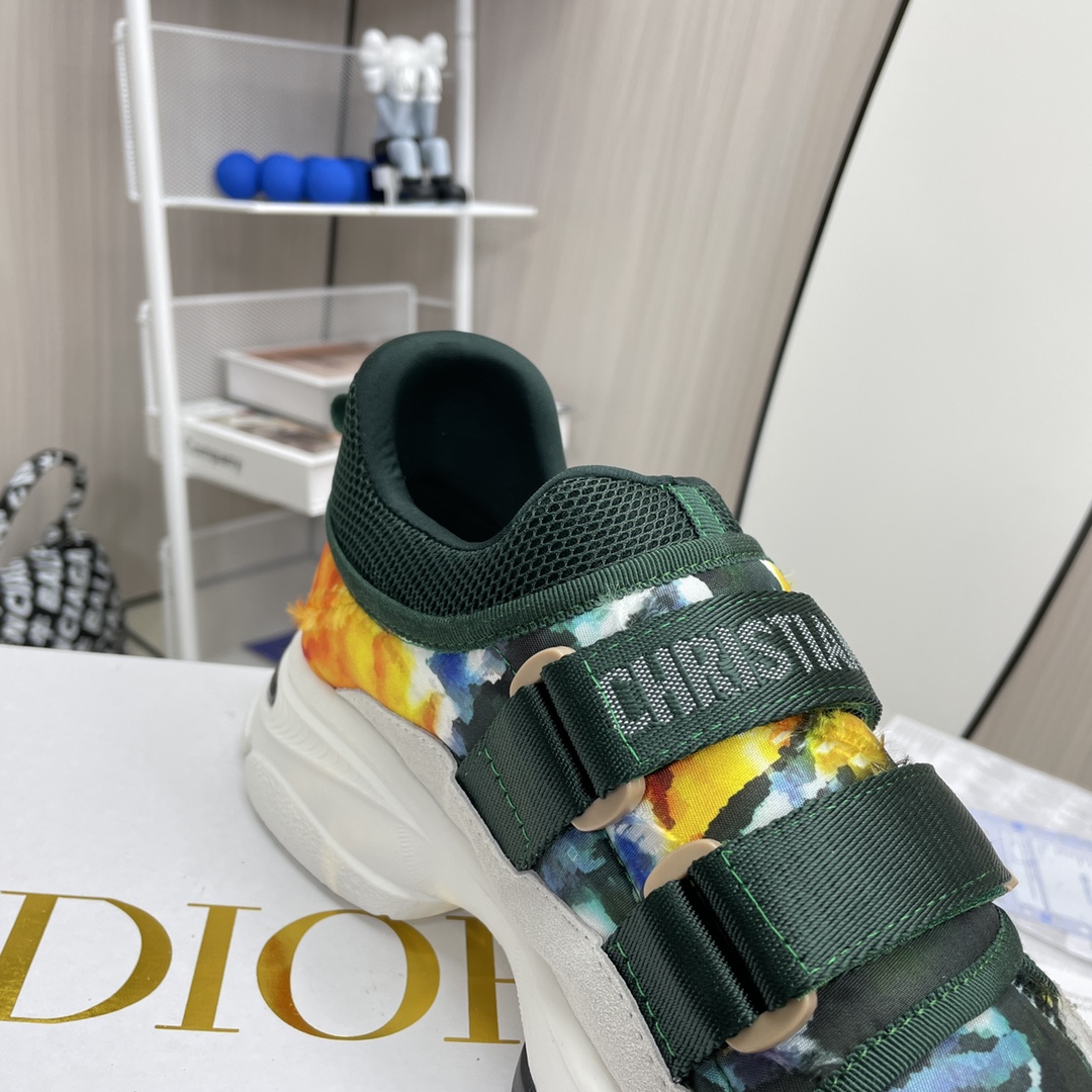 Dior D-wander velcro sneakers