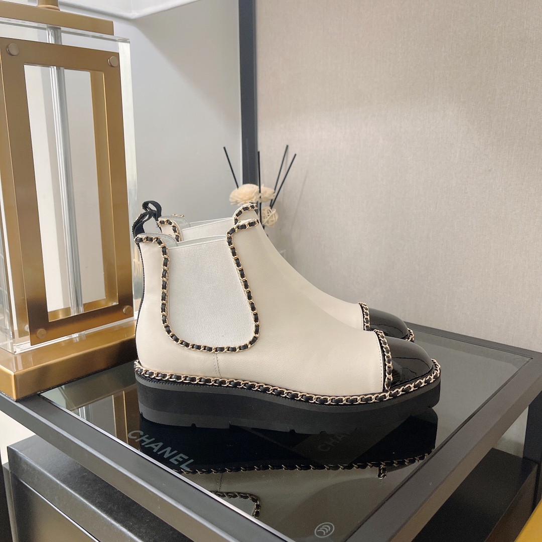 C design  counter latest small fragrance chain boots series