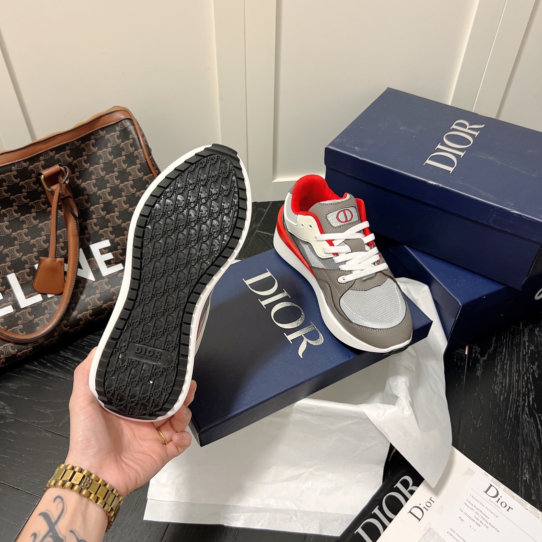 Dior B29 women sneakers thick sole casual shoes