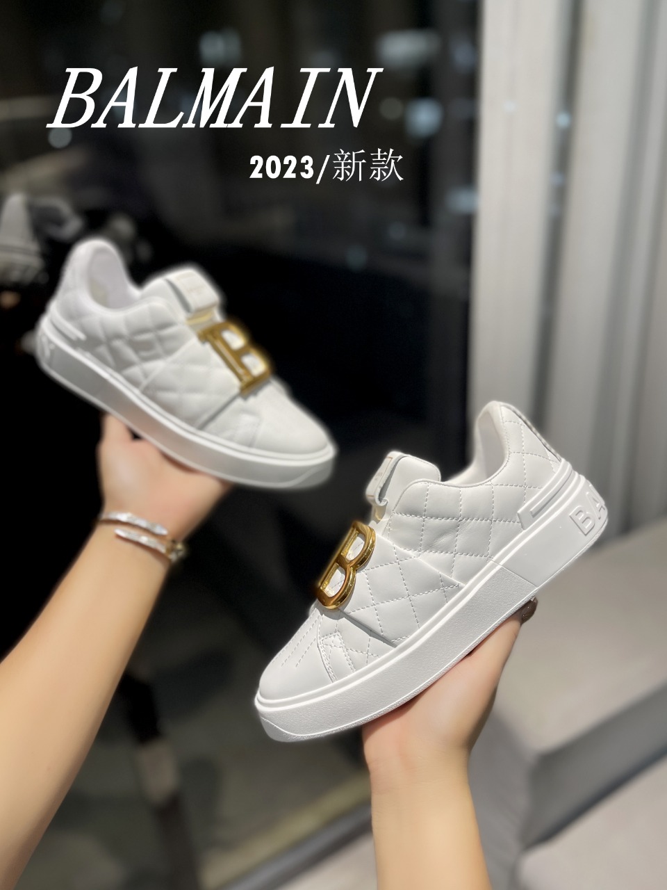 Balmain 2023 Latest Spring/Summer Classic Sneakers Women