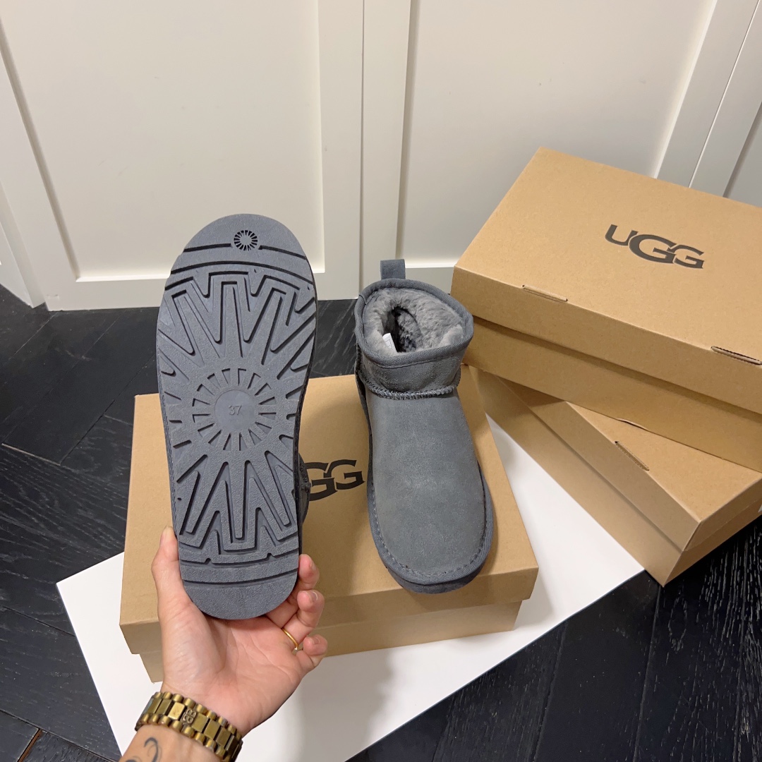 ugg winter hair boots