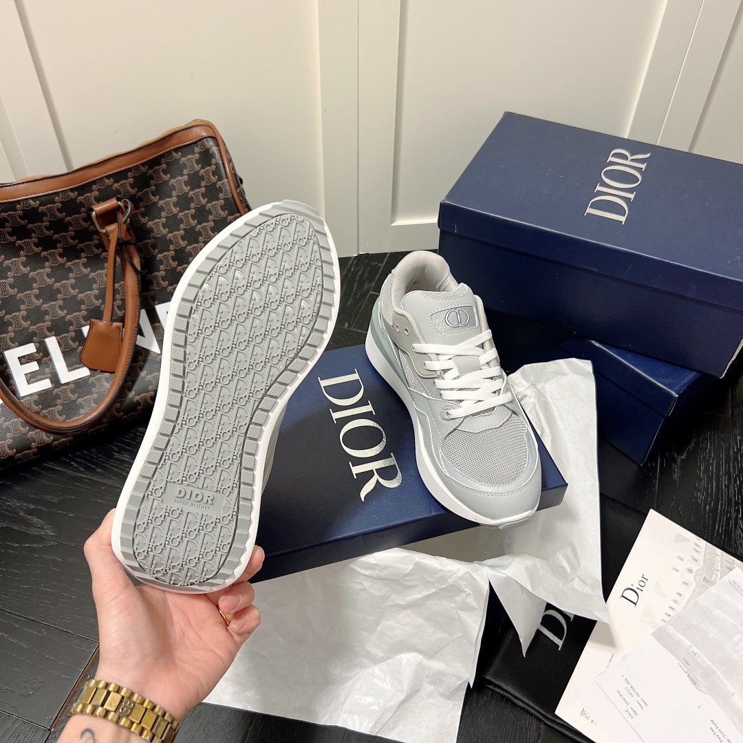 Dior B29 women sneakers thick sole casual shoes
