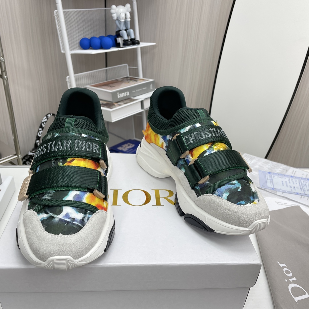 Dior D-wander velcro sneakers