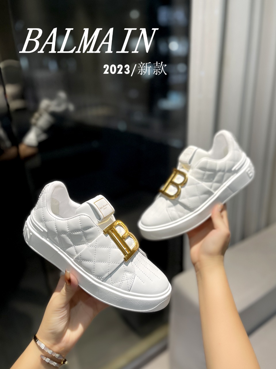 Balmain 2023 Latest Spring/Summer Classic Sneakers Women