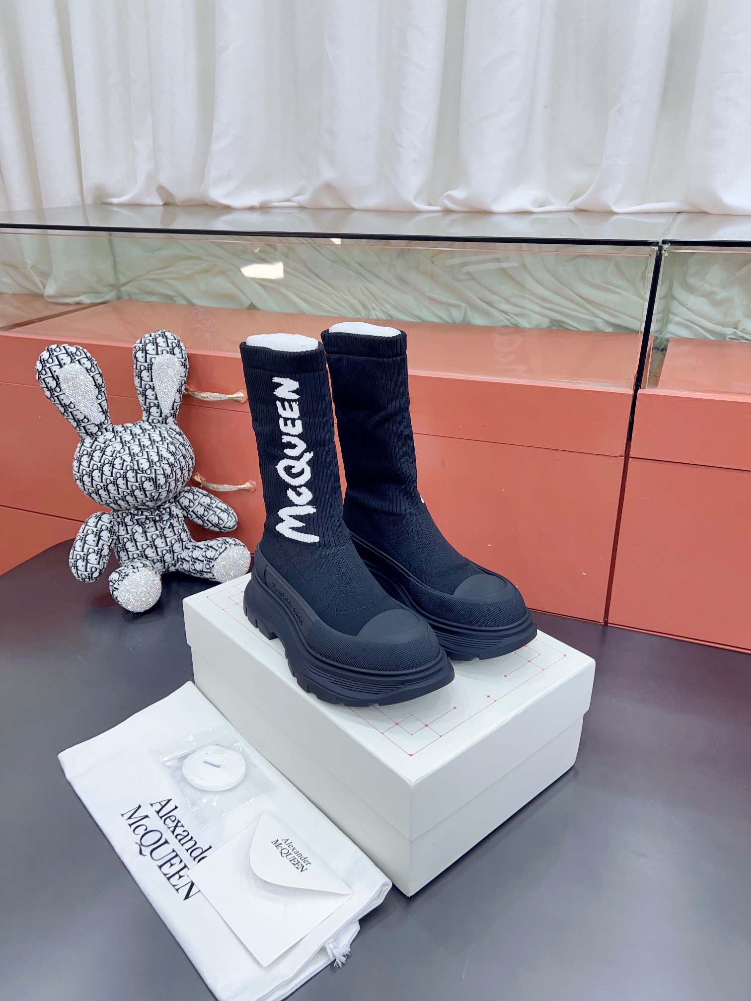 Alexander MCqueen SS New knited socking boots (unisex model)