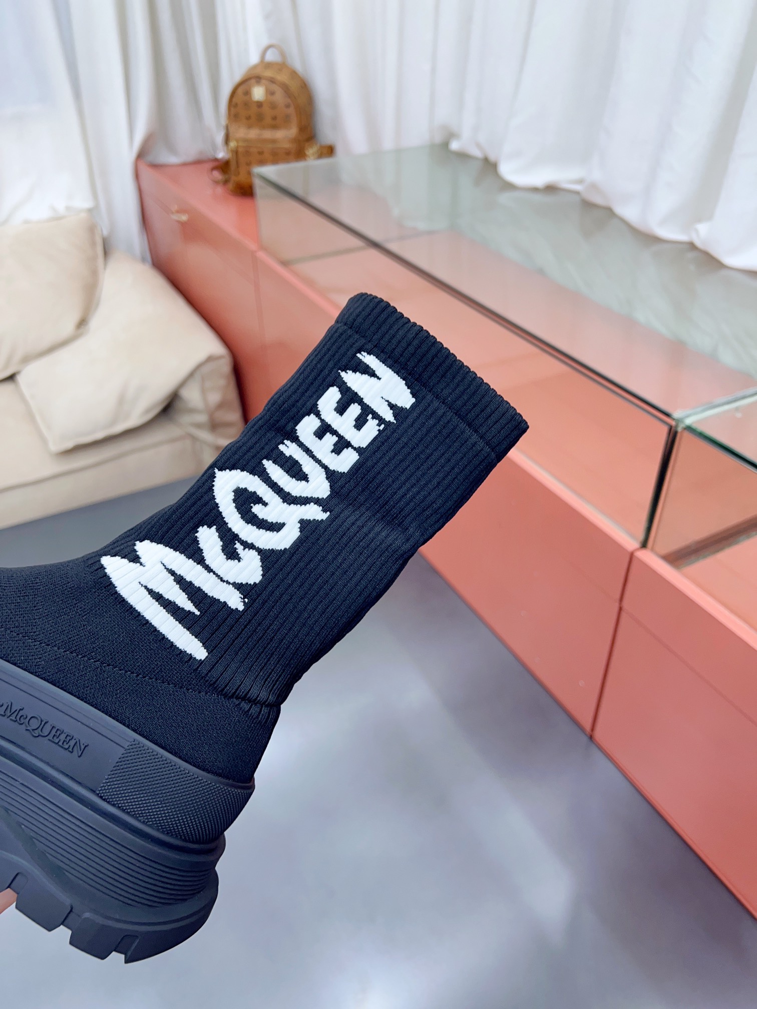 Alexander MCqueen SS New knited socking boots (unisex model)