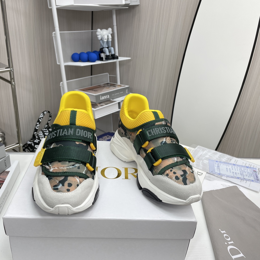 Dior D-wander velcro sneakers