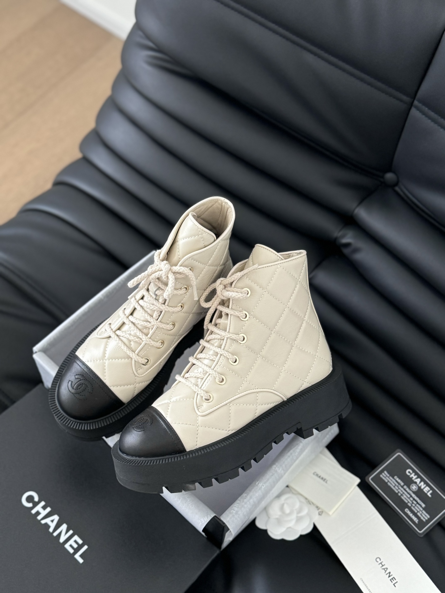 C design  Autumn-Winter 24 Couture Mid-Calf Boots