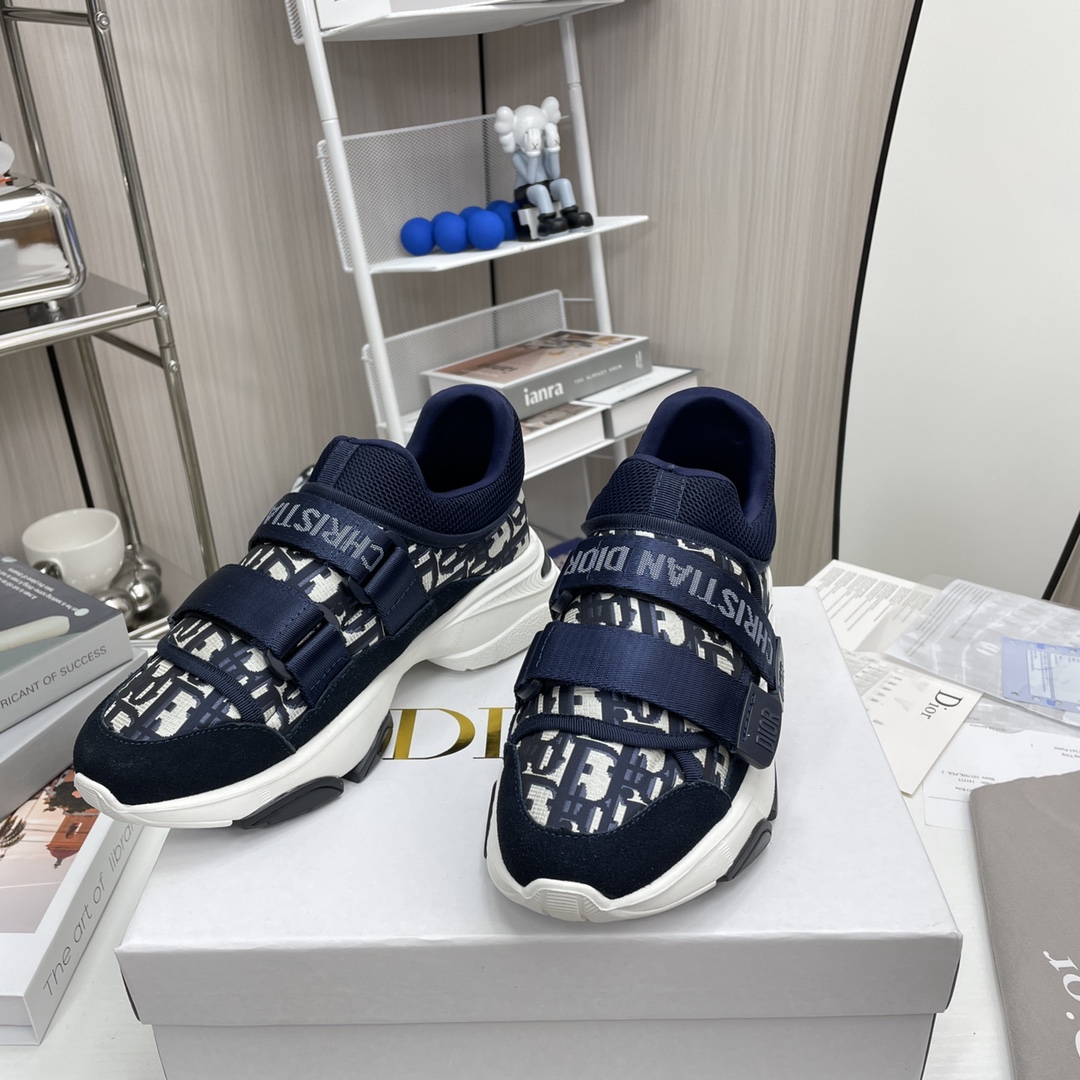 Dior D-wander velcro sneakers